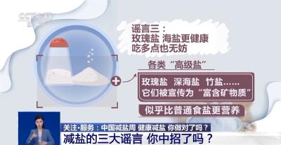 高盐饮食危害健康 赶快检查你的“盐值”超标了没？ 