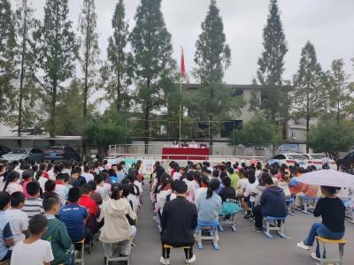 通城县大坪乡杨部小学开展 “法治安全进校园” 活动