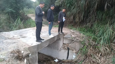 通城县石南镇杨山村：民生桥梁工程稳步推进