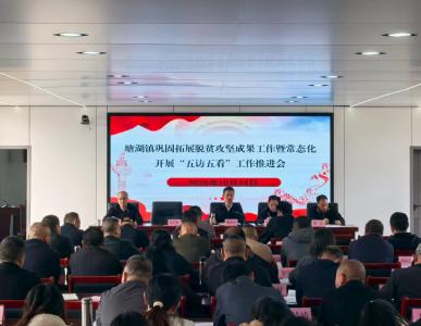 通城县塘湖镇召开巩固拓展脱贫攻坚成果同乡村振兴有效衔接暨常态化开展“五访五看”工作推进会