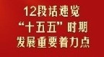 12段话速览“十五五”时期发展重要着力点