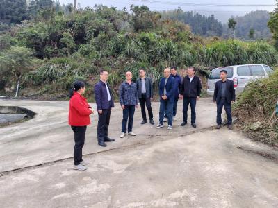 咸宁市市场监管局到通城县帮扶村调研乡村振兴工作