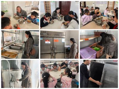 通城县马港镇马港完小：家校同心护“食”安  智慧食堂暖童心