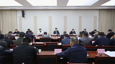 2025年第19次通城县政府常务会议召开  