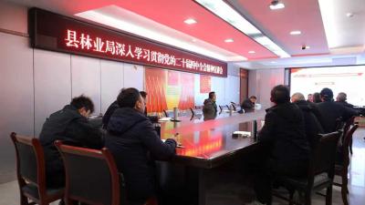 通城县林业局举行党的二十届四中全会精神宣讲报告会