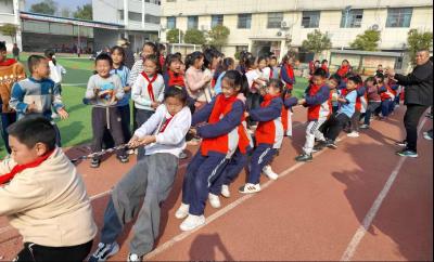 通城县五里镇五里中心完小：活力燃冬日 运动绽芳华