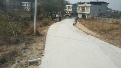 通城县石南镇虎岩村道路维修项目顺利通过验收
