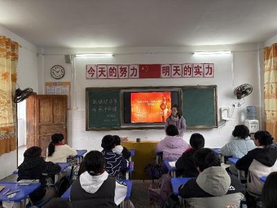 通城县大坪乡达丰完小开展主题教育活动