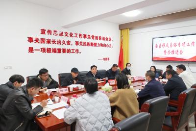 全县移风易俗专项工作督办推进会召开  