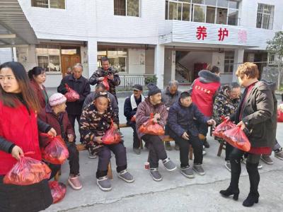 通城县麦市镇“小麦粒”党员志愿服务队：情暖敬老院，爱洒夕阳红