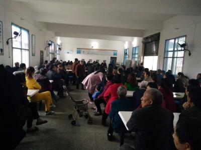 通城县关刀镇高冲村召开“扫黄打非”知识宣讲屋场会