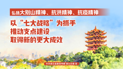 “弘扬三大精神 奋力建成支点”海报