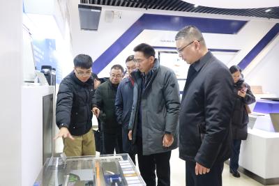 咸宁职业技术学院考察团来通城考察调研