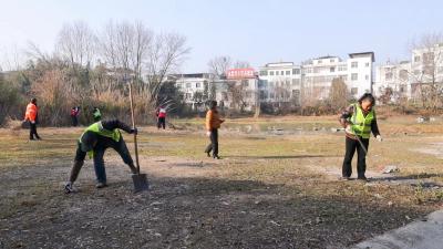 【清洁家园在行动】通城县关刀镇组织开展“清洁家园”百日攻坚行动