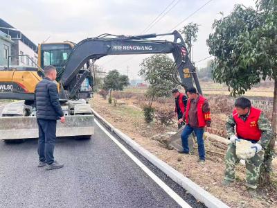 【清洁家园在行动】通城县沙堆镇：乡村环境“焕新颜” 干群距离“心更近”