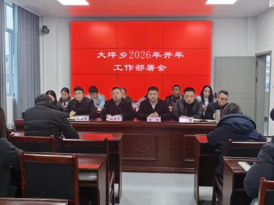 收心归位谋发展 实干争先开新局|通城县大坪乡召开2026年开年工作部署会