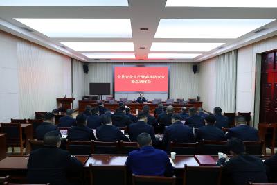 通城县安全生产暨森林防灭火紧急调度会召开