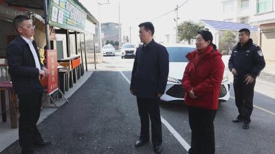 杨修伟调研督导烟花爆竹安全、森林防灭火及环境卫生整治工作