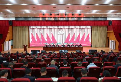 县委农村工作会议召开