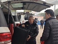 图集 | 温暖回家路！通城免费接返乡人员回家过年