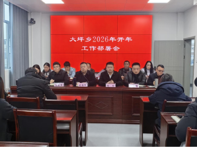 收心归位谋发展 实干争先开新局丨通城县大坪乡召开2026年开年工作部署会