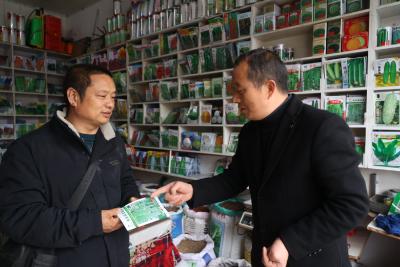 【新春走基层】通城：农资市场购销两旺 春耕备耕正当时