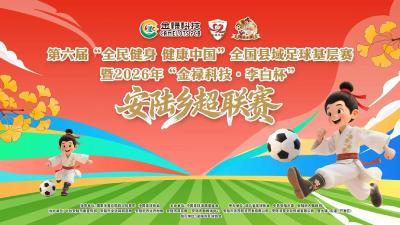 第六届"全民健身健康中国"全国县域足球基层赛暨2026年"金禄科技·李白杯" 安陆乡超联赛