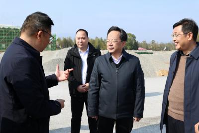 ​黄建平调研重点交通项目