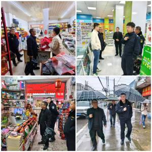 通城县大坪乡人大代表开展消防安全排查整治行动