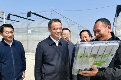 周锋到通城县调研督导全省、全市“新春第一会”精神贯彻落实情况时强调 牢固树立和践行正确政绩观 全力以赴拼经济抓改革促发展惠民生