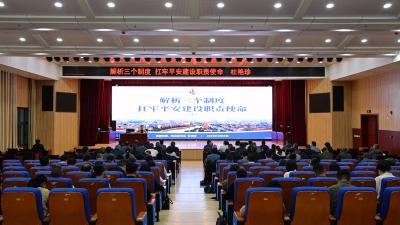 通城县领导为2026年县委党校春季主体班学员作平安建设专题辅导