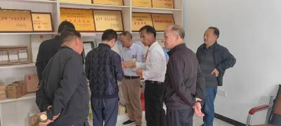 通城县马港镇组织商会走访企业