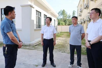 县领导调研督导防汛防台风工作﻿