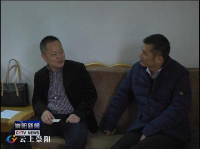 江苏沙钢集团副总经理蔡向东来我县考察合作建设钒氮合金生产线落实情况