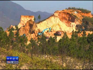 肖岭新建茶叶基地 荒山变“金山”