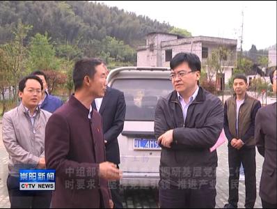 中组部调研组来我县调研基层党建工作
