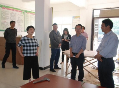 走村串户贴民心----县委书记杭莺赴铜钟村开展调研活动