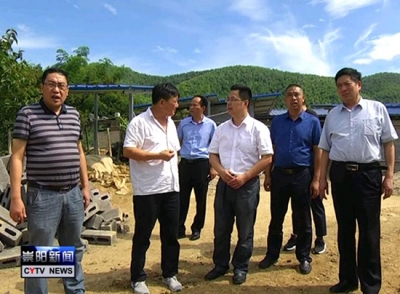 省纪委大数据工作组来我县调研