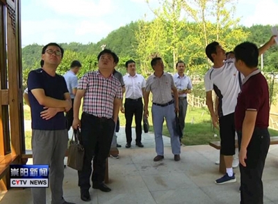 河南省漯河市委组织部来我县学习考察基层党建工作