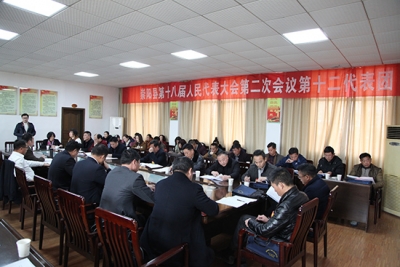 人大代表分团审议《政府工作报告》