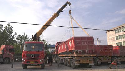 动真格！崇阳县10台非法改装大货车被切割