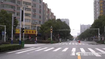 县交警大队：令行禁止 车辆全面禁行