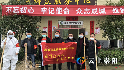 桂花泉镇双港村：凝心聚力战疫情