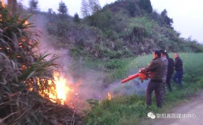 石城镇：森林防火演练 防患于未“燃”