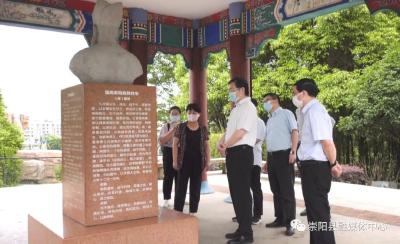 省、市纪委监委调研组到崇阳县调研督导工作