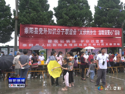 义诊到身边 温暖送爱心