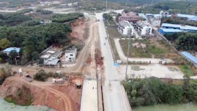 崇阳二桥改造项目有望于2021年5月底建成通车
