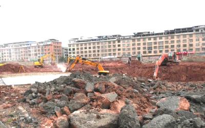 【聚焦重点项目建设⑥】城西农贸市场：不误工期 加紧建设