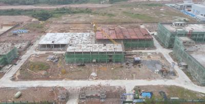 【聚焦重点项目建设㉚】今年底建成投产！中健医用防护产品生产线项目一期工程加快建设