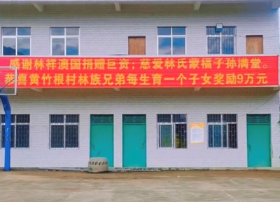 生1个孩子奖励9万元！湛江这个村子火了…… 